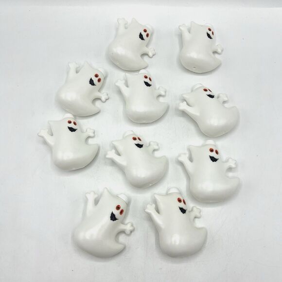 Hallmark Halloween Boo Blinkers Ghost Blow Mold Light String Replacement Covers - Picture 8 of 8